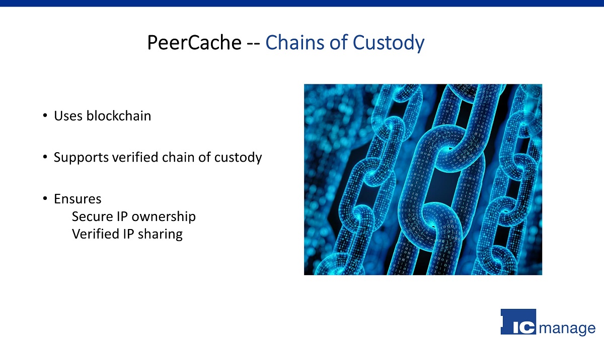 PeerCache – Chains of Custody