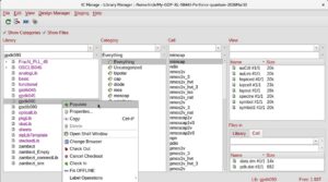 Custom IC analog design interface - populate