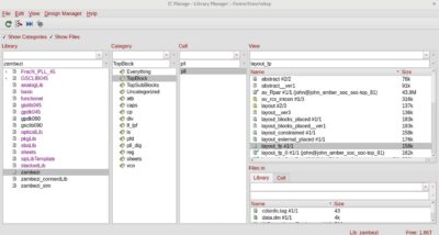 Virtuoso Custom IC analog design management - IC Manage GDP-AI